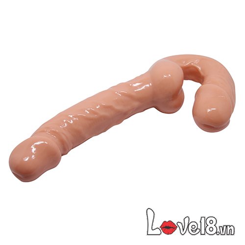  Phân phối Dương vật giả 2 đầu cho Les Strapless Strap-on Baile cao cấp