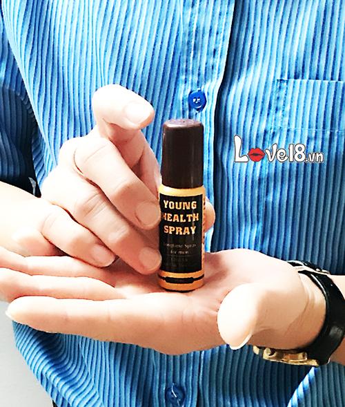 Chai xịt nhân sâm Young Health kéo dài quan hệ bền bỉ
