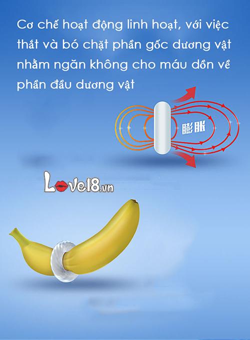 Vòng Đeo Chống Xuất Tinh Sớm Tăng Cường Bản Lĩnh Nam Giới