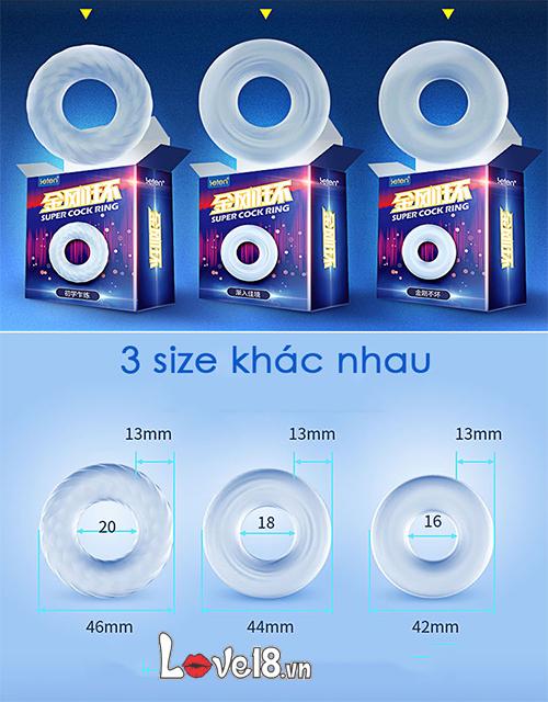 Vòng Đeo Chống Xuất Tinh Sớm Tăng Cường Bản Lĩnh Nam Giới