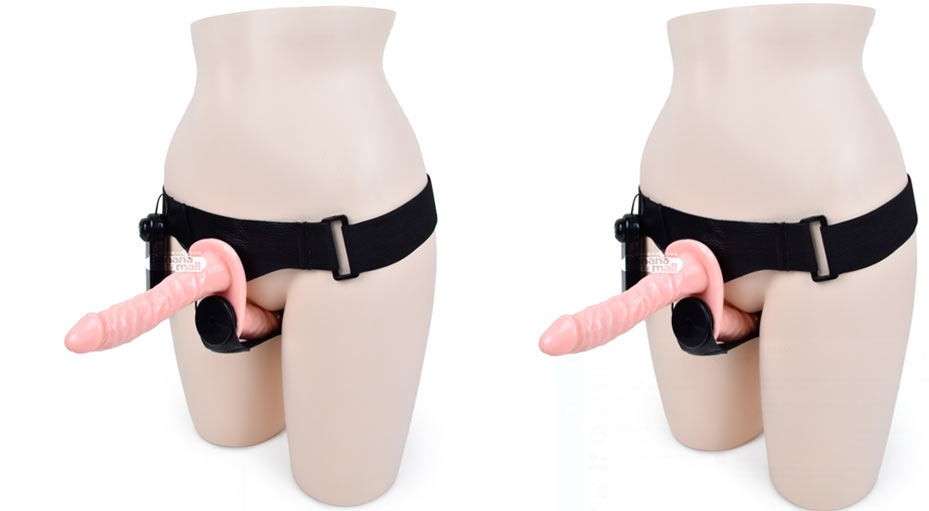  Giá sỉ Mua Đồ Chơi Cho Les Dòng Dương Vật Giả Dây Đeo 2 Đầu - SHP411 chính hãng