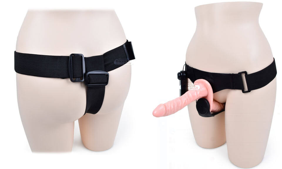  Giá sỉ Mua Đồ Chơi Cho Les Dòng Dương Vật Giả Dây Đeo 2 Đầu - SHP411 chính hãng