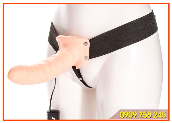 Bán Dương Vật Giả Có Dây Đeo Rỗng Ruột Kiểu Cong Cì Cục - SHP320 giá rẻ