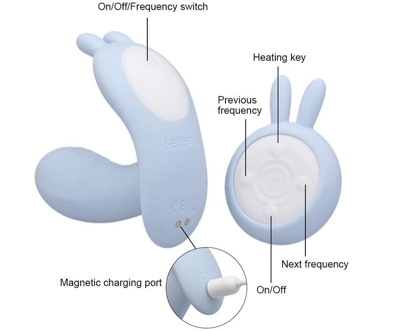 Violet SHP1076 Máy Rung Bỏ Trong Quần Chip Trẻ Trung Hút Mua
