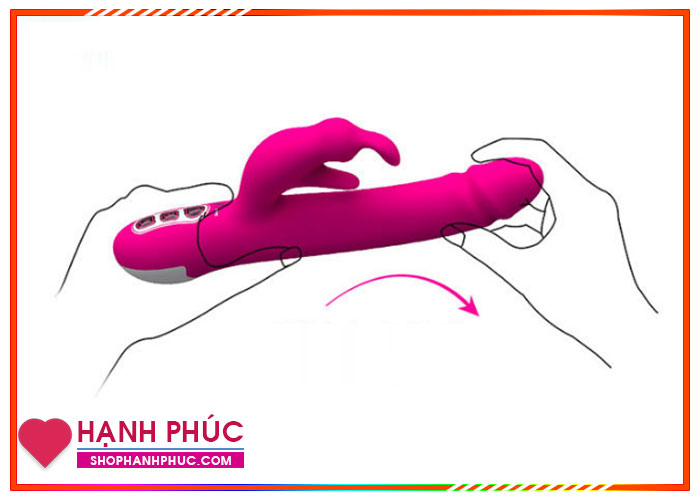 Dương Vật Giả Đa Năng SHP855 Sóng Đa Tần Kích Thích Mạnh