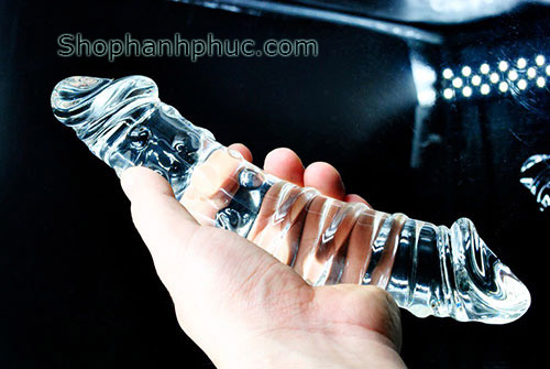  So sánh Dương Vật Giả Có 2 Đầu Trong Suốt Dành Cho Les Và Chị Em - SHP917 hàng xách tay
