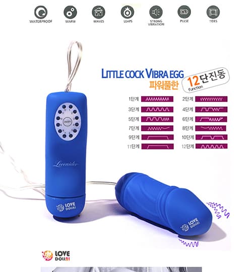 Loveador Blue SHP536 trứng rung kích thích điểm G tăng khoái cảm