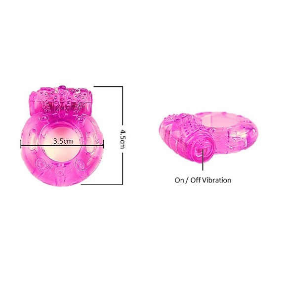 Vòng rung gai Power Men VD02 kích thích, tăng khoái cảm Vòng rung gai Power Men VD02 kích thích, tăng khoái cảm