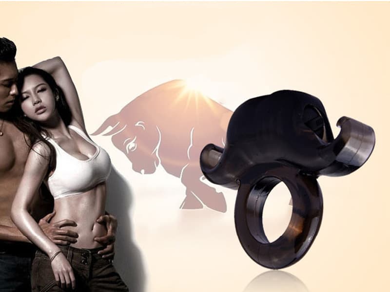 Nhẫn Rung Gaur Black SHP1039 thiết kế độc đáo, mạnh mẽ, kích thích