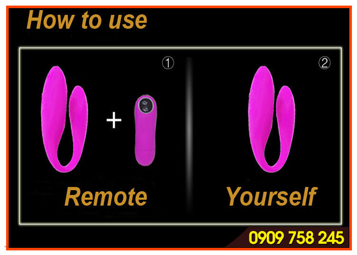 Mua Dương Vật Giả Mini 2 Đầu Rung Cho Les Hàng Hot SHP334