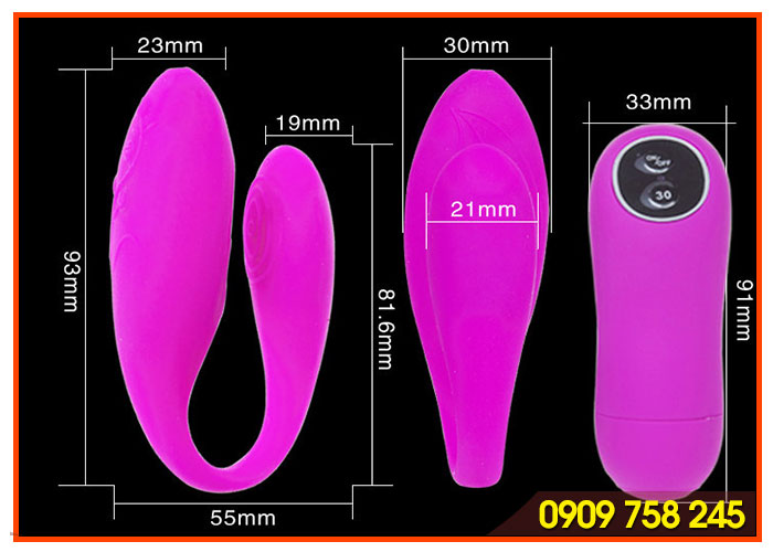 Mua Dương Vật Giả Mini 2 Đầu Rung Cho Les Hàng Hot SHP334