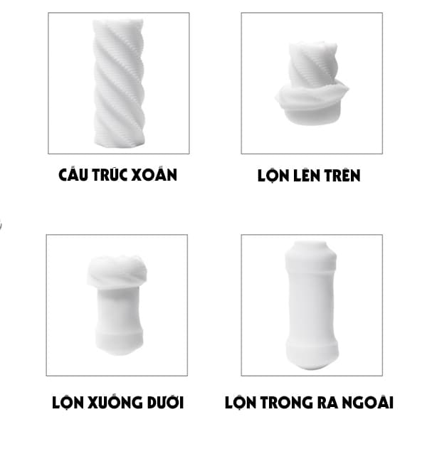 Cốc Tenga 3D Spiral Cao Cấp SHP1217 Trải Nghiệm Thăng Hoa Hấp Dẫn