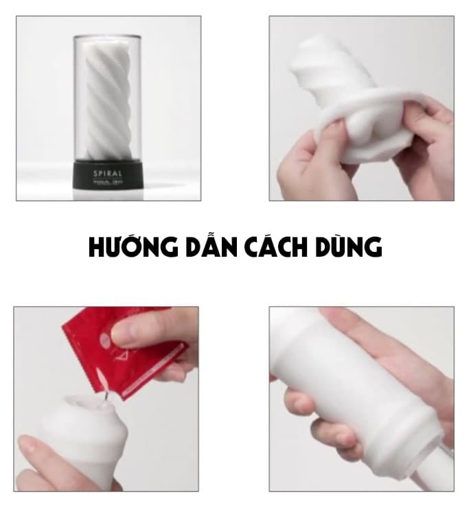 Cốc Tenga 3D Spiral Cao Cấp SHP1217 Trải Nghiệm Thăng Hoa Hấp Dẫn