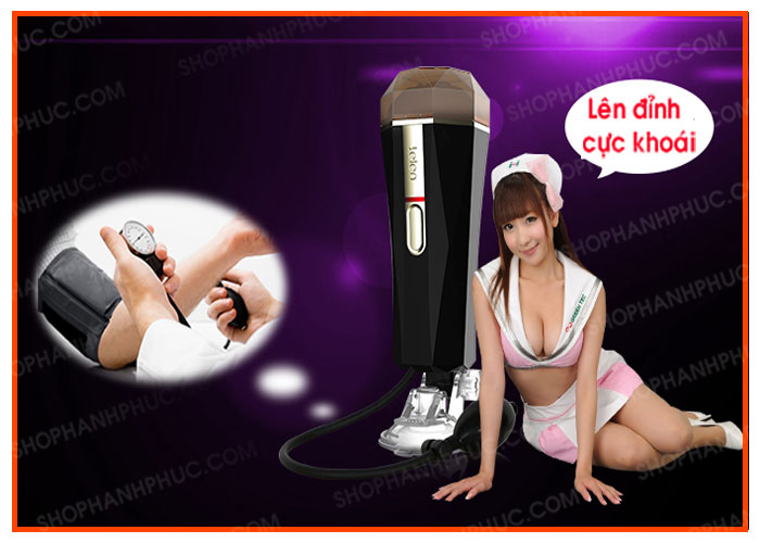 Leten Diamon âm đạo giả bơm hơi tiện dụng máy rung siêu thực