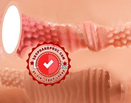 Âm Đạo Giả Silicon Siêu Thực SHP1086 Tăng Khoái Cảm Vòng 3