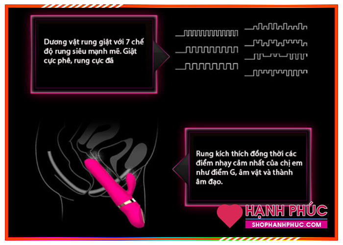 Đồ chơi tình dục cao cấp cho nữ thỏa mãn đỉnh điểm SHP849