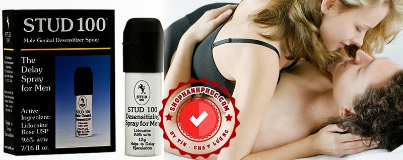  Shop bán Chai Xịt Stud 100 - Hỗ Trợ Kéo Dài Thời Gian Yêu Tốt Nhất Hiện Nay - SHP18 chính hãng