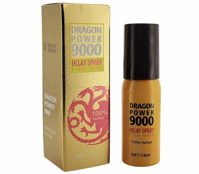 Dragon Power 9000 Delay Spray trị xuất tinh sớm hiệu quả cho phái mạnh