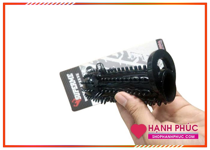 Bao Cao Su Gân Gai Black Tăng Khoái Cảm Kích Thích Đam Mê