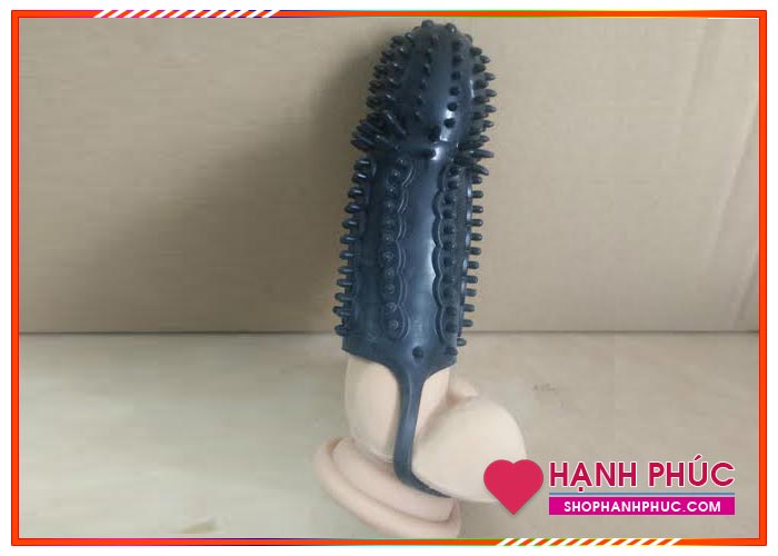 Bao Cao Su Gân Gai Black Tăng Khoái Cảm Kích Thích Đam Mê