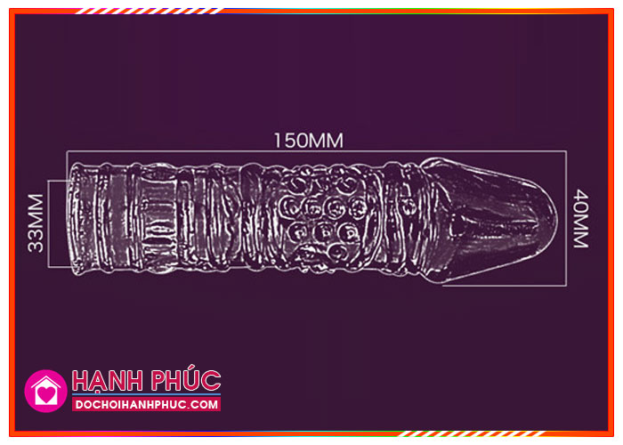Bao cao su gai SHP863 tăng khoái cảm, kích thích phái đẹp