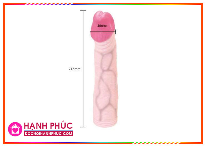 Bao cao su đôn dên SHP860 tăng kích thước cực đỉnh 6cm