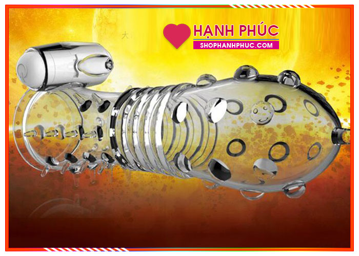 Bao Cao Su Đôn Dên Pha Lê Gai Kích Thích Tăng Cực Khoái