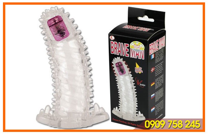 Bao cao su Donzen rung đầu Brave Man Mỹ chính hãng an toàn Bao cao su Donzen rung đầu Brave Man Mỹ chính hãng an toàn