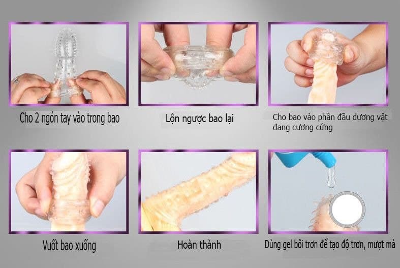 Bao Cao Su Đầu Rồng Rung Gai Donzen Thái Lan Kích Thích Mua Ngay
