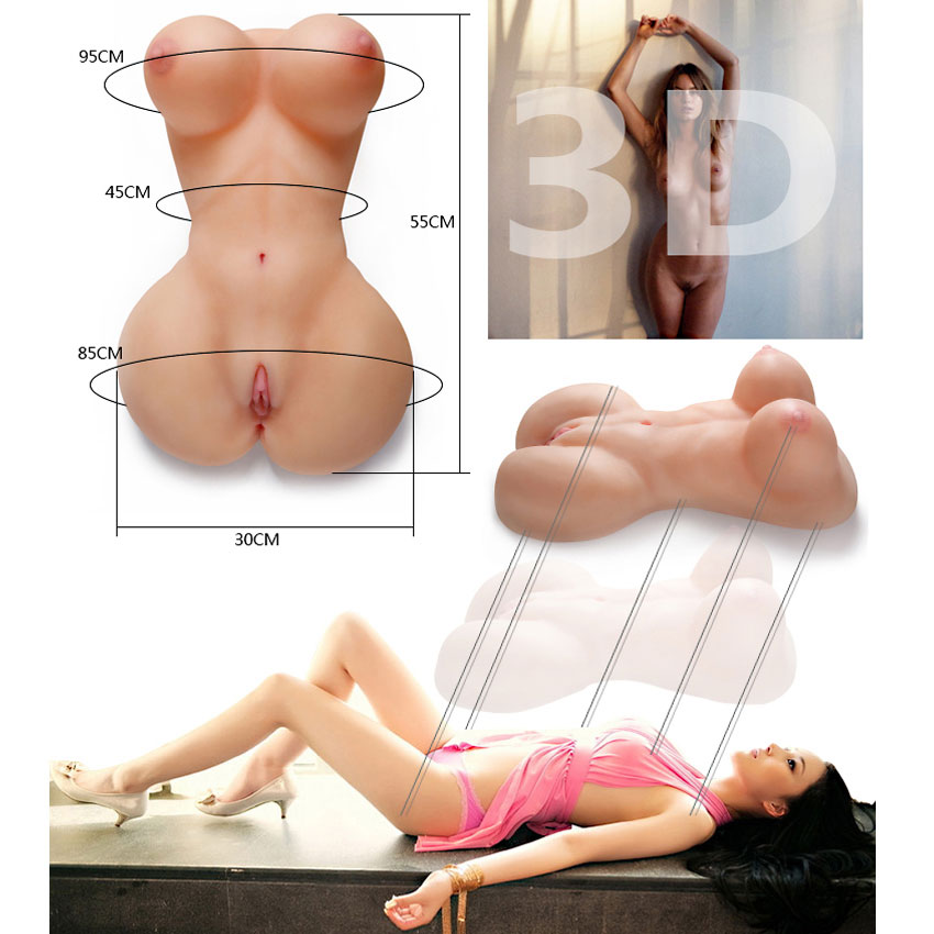 Búp bê tình dục bán thân silicon nhỏ gọn cảm giác chân thật