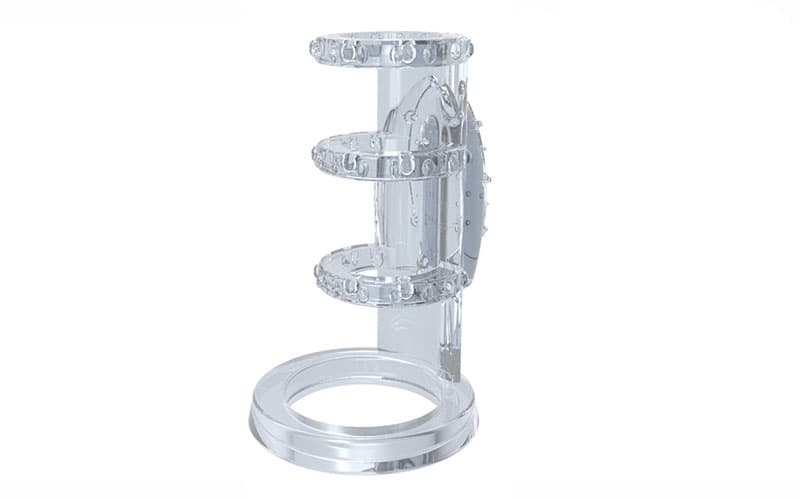 Khóa dương vật 3 vòng rung mạnh tăng khoái cảm cho phái mạnh Khóa dương vật 3 vòng rung mạnh tăng khoái cảm cho phái mạnh