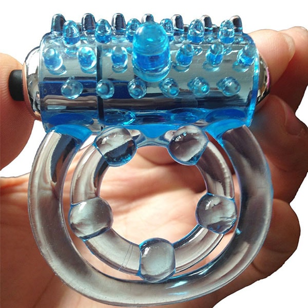 Vòng rung gai bi 7 tần số kích thích mạnh mẽ - Shop Đồ Người Lớn