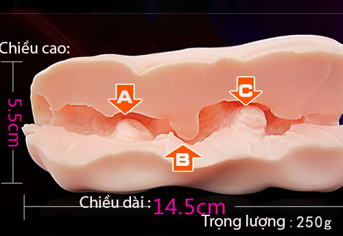 Âm đạo giả silicon cao cấp mềm mại thực tế siêu bền giá tốt