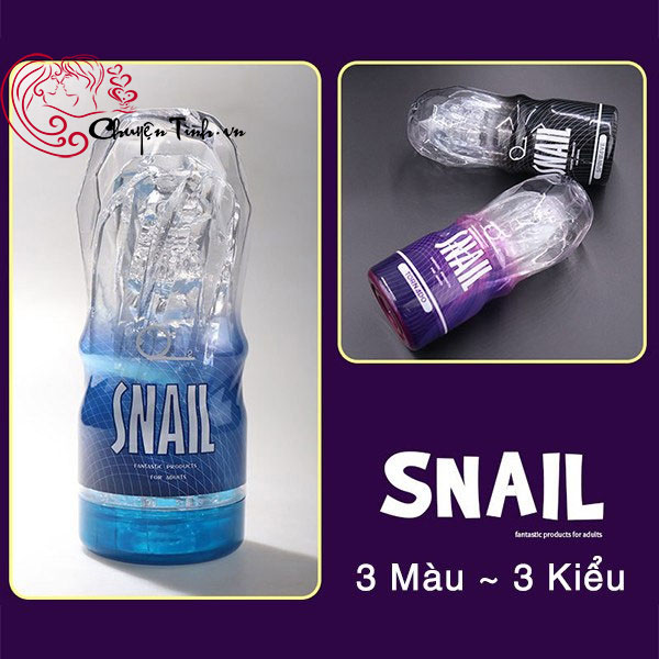 Cốc Thủ Dâm Silicone Trong Suốt Snail Cup Cao Cấp Nam Giới Cốc Thủ Dâm Silicone Trong Suốt Snail Cup Cao Cấp Nam Giới