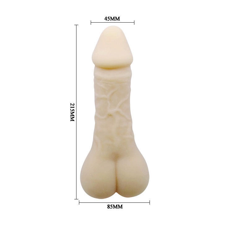 Dương vật giả mềm mại kích thích mạnh mẽ Baile silicon an toàn
