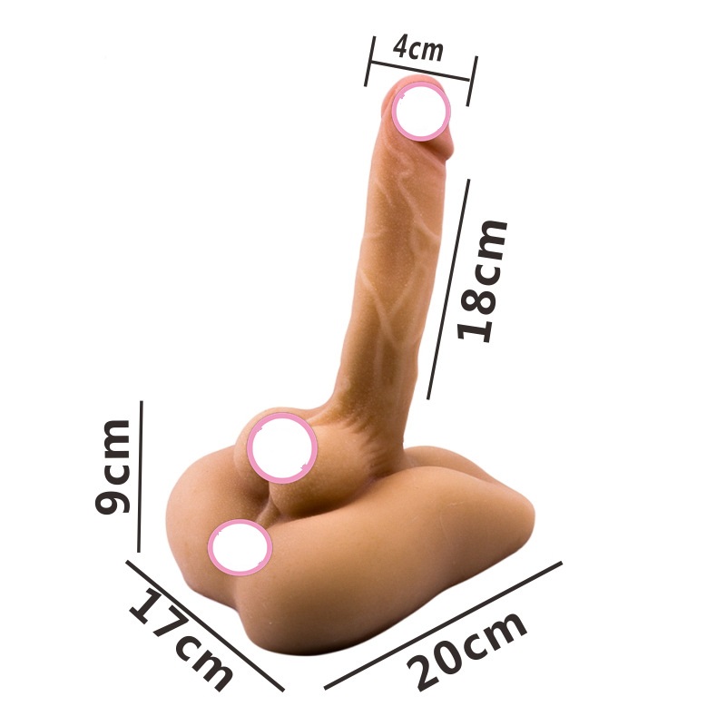 Dương Vật Giả Mềm Mại Nguyên Khối Kích Thích Cực Sướng