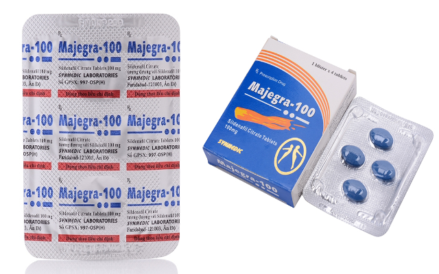 Majegra 100mg Ấn Độ thuốc cường dương mạnh tăng sinh lý nhanh