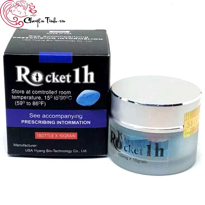 Viên Rocket 1h Mỹ chính hãng 10 viên tăng cường sức khỏe