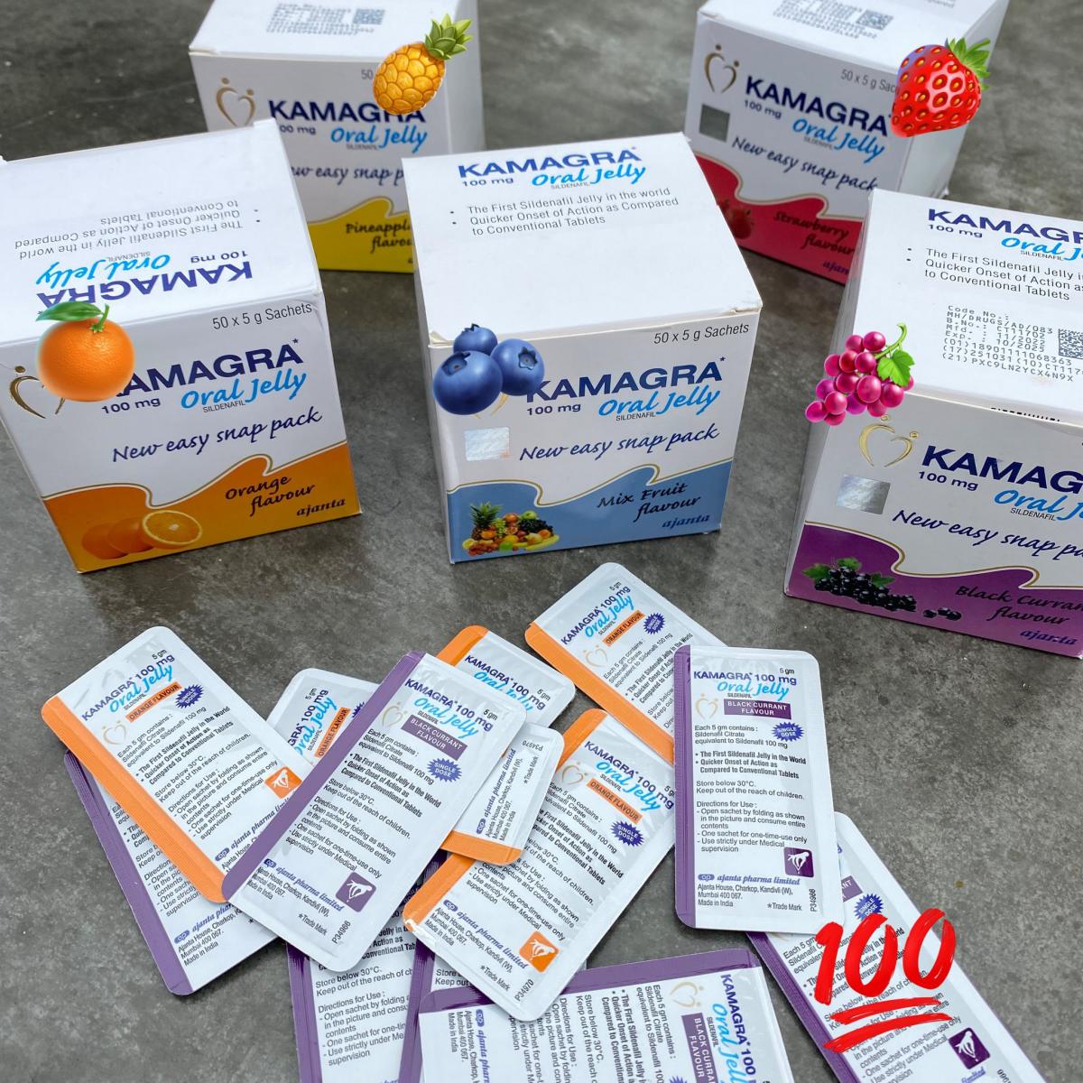 So sánh Thạch kamagra oral jelly 100mg mua ở đâu tốt nhất