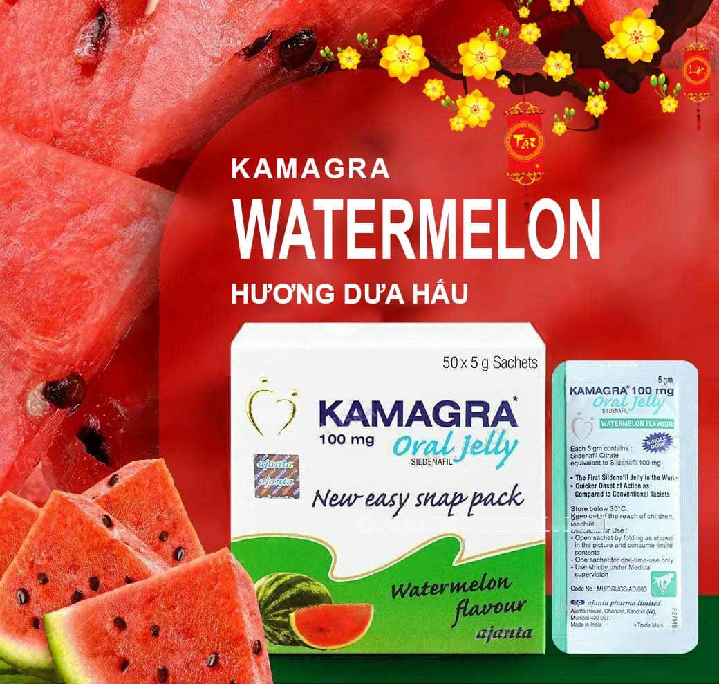  So sánh Thạch kamagra oral jelly 100mg mua ở đâu tốt nhất