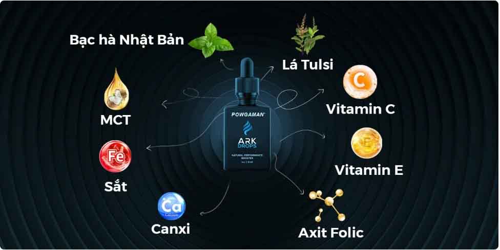 Tinh chất Ark Drops chính hãng Hồ Chí Minh giá tốt ưu đãi hấp dẫn