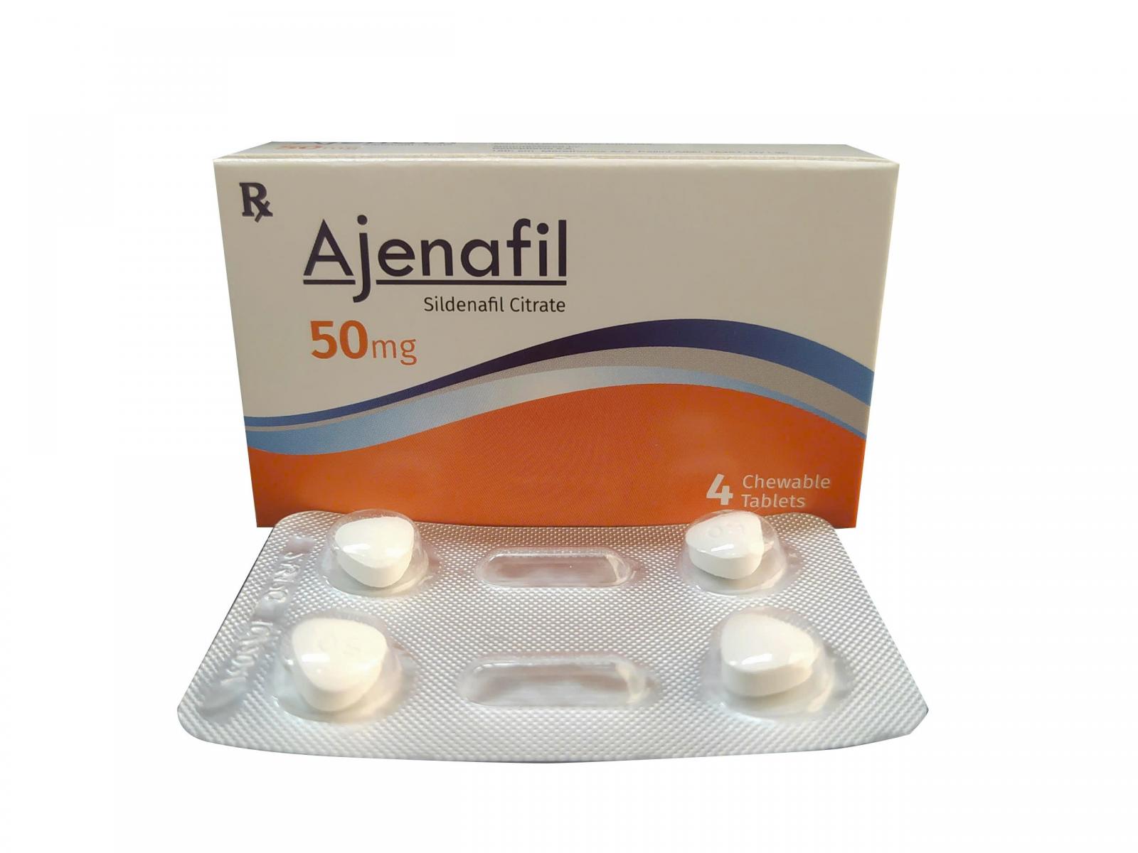  Bán Thuốc ngậm cương dương Ajenafil 50mg hương bạc hà giá rẻ
