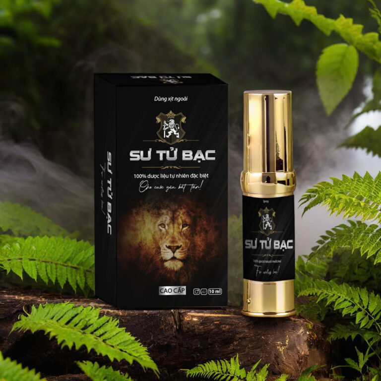 Combo kéo dài thời gian xịt và viên ngậm Lion X sư tử bạc hiệu quả
