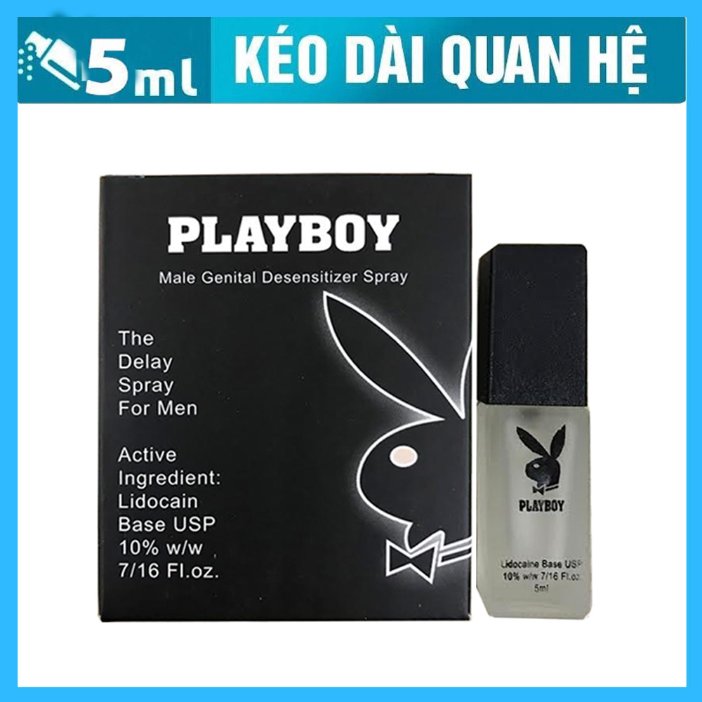 Xịt Chống Xuất Tinh Sớm PlayBoy Kéo Dài Cuộc Yêu