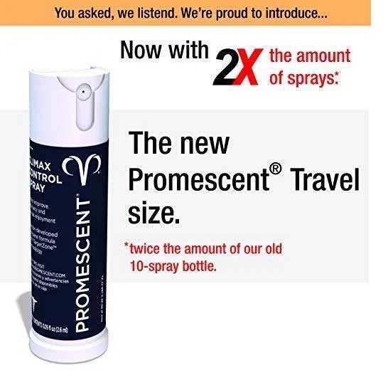 Promescent chai xịt giúp kéo dài thời gian quan hệ tăng khoái cảm