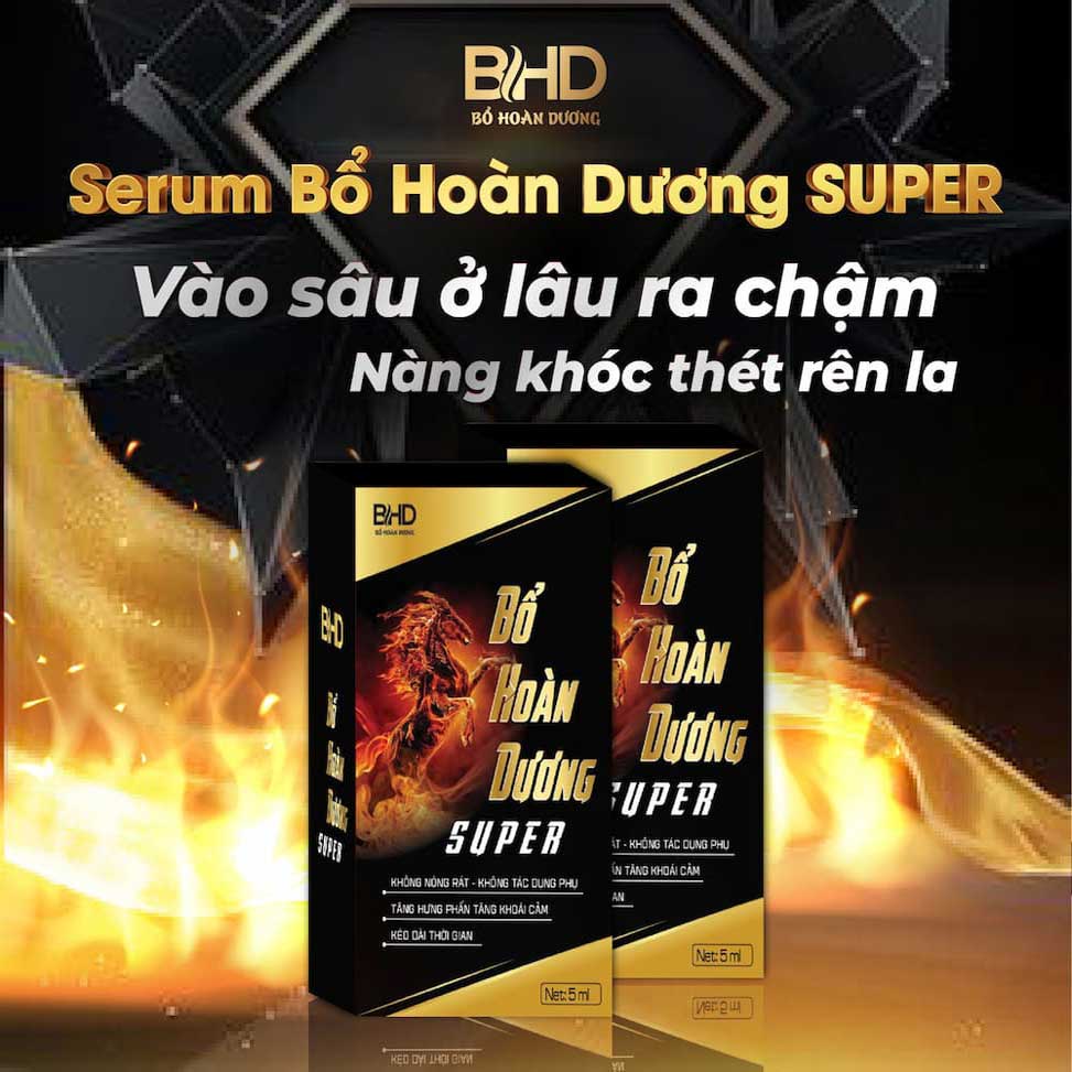 Chai Xịt Thảo Dược Bổ Hoàn Dương Super tăng cường sinh lực