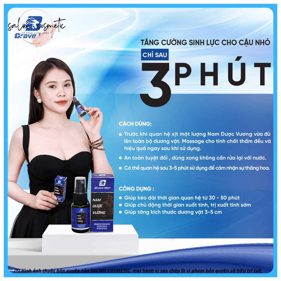  Nơi bán Xịt tăng sinh lý NAM DƯỢC VƯƠNG mua ở đâu hàng mới về