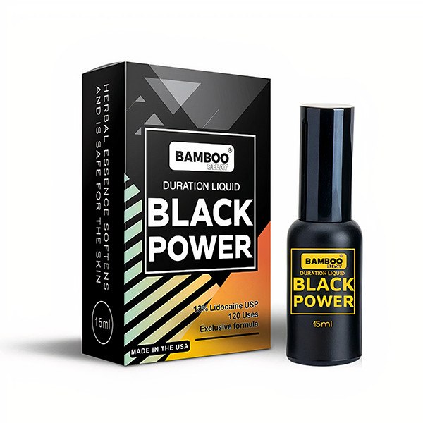 Xịt Bamboo Delay-Black Power Mỹ tăng cường thời gian yêu hiệu quả