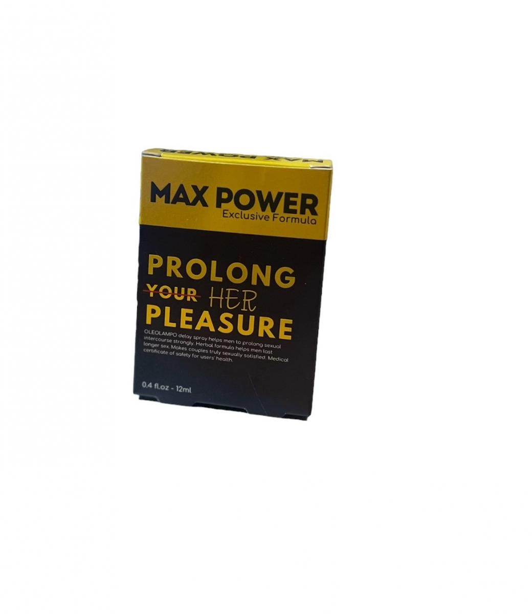 Xịt Oleo Lampo Max Power kéo dài quan hệ kích thích đam mê