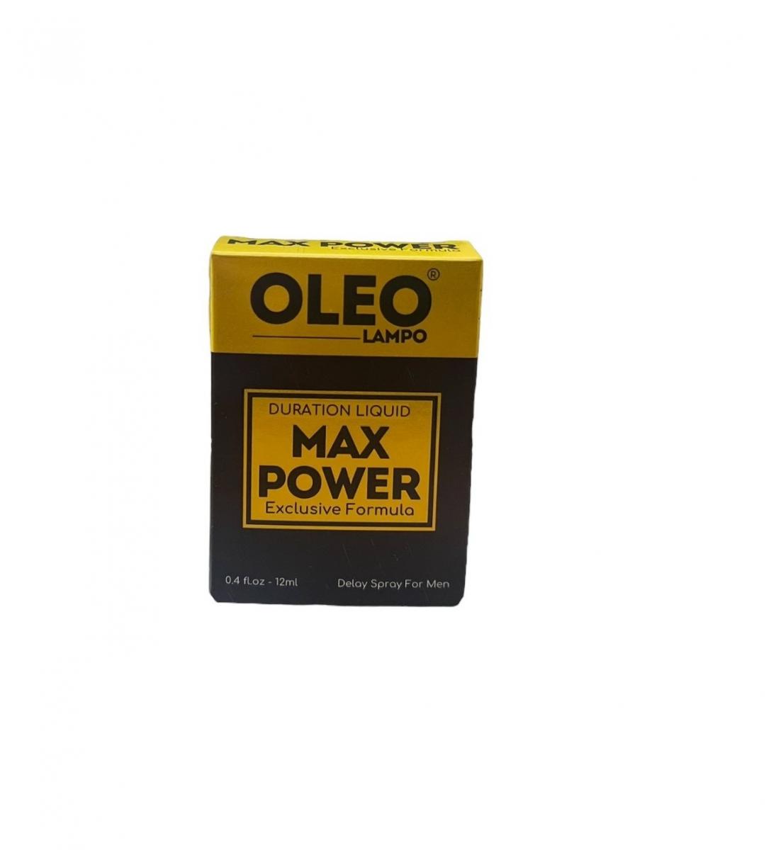 Xịt Oleo Lampo Max Power kéo dài quan hệ kích thích đam mê
